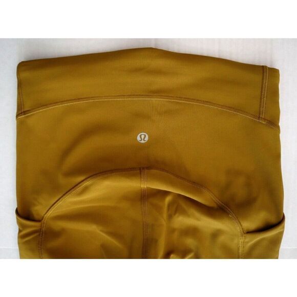 Lululemon W5CQ5S Women's Sz 4 Spiced Bronze Swift Speed High-Rise Tights - Picture 6 of 10